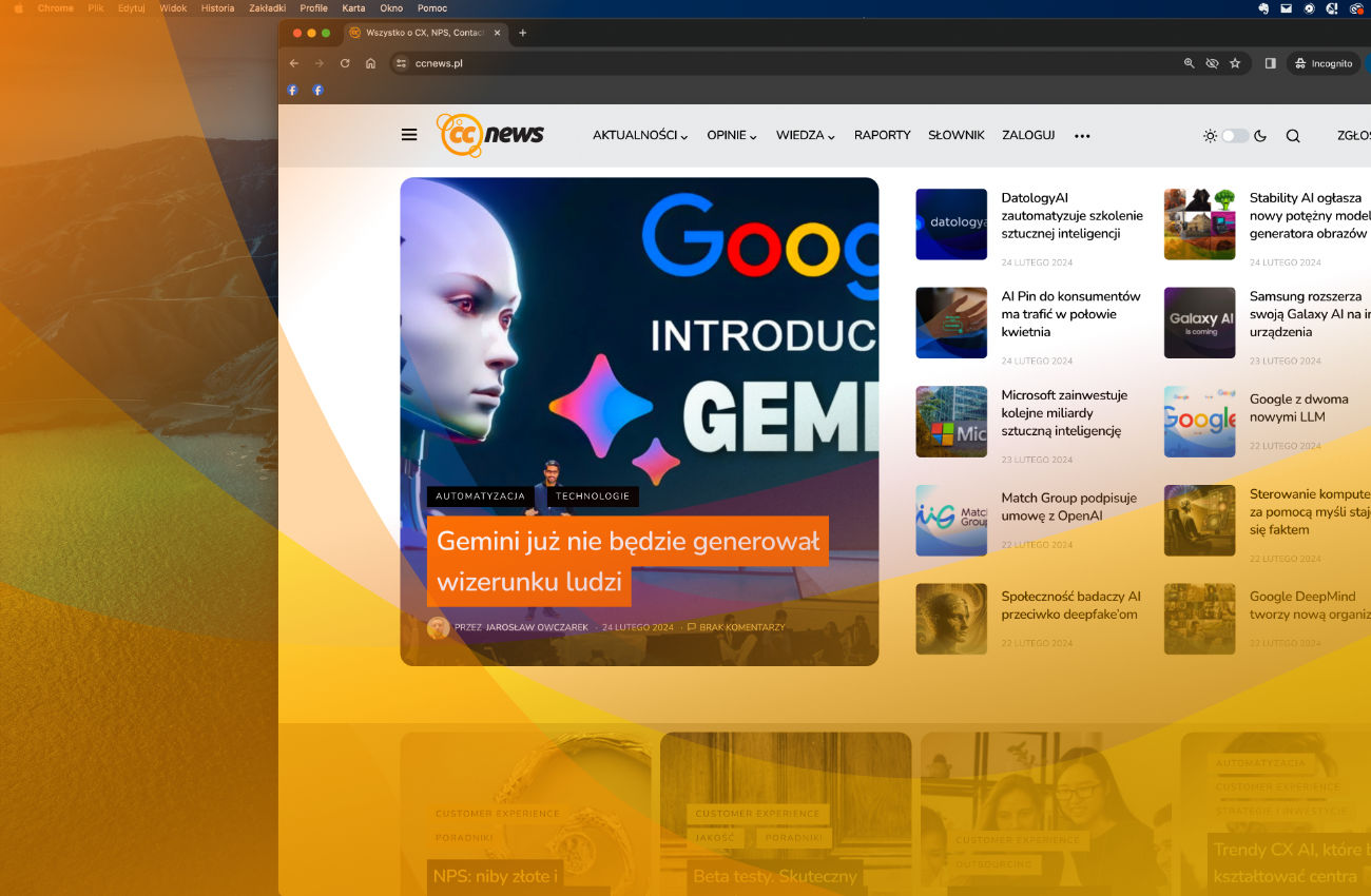 Google Chrome otrzyma nowe narzędzie AI