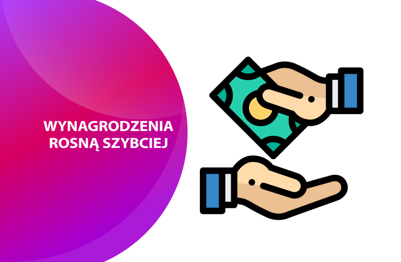 Płace rosną coraz szybciej