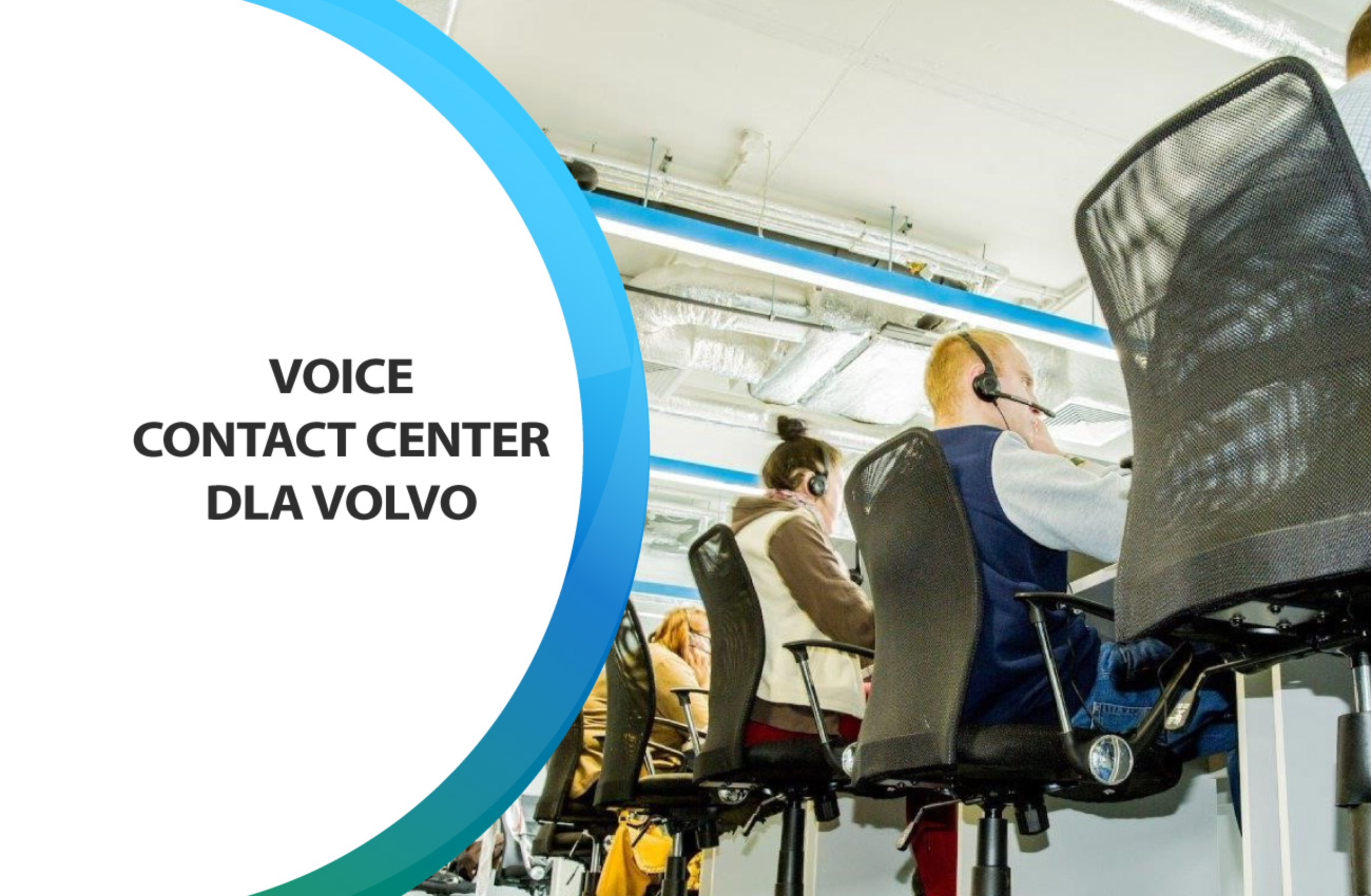 Voice Contact Center obsługuje klientów Volvo
