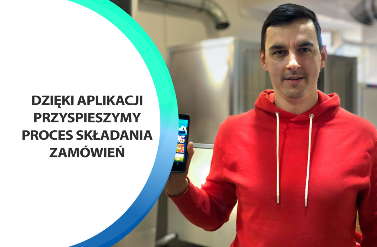 Aplikacja do zamawiania, która przyspiesza obsługę klienta