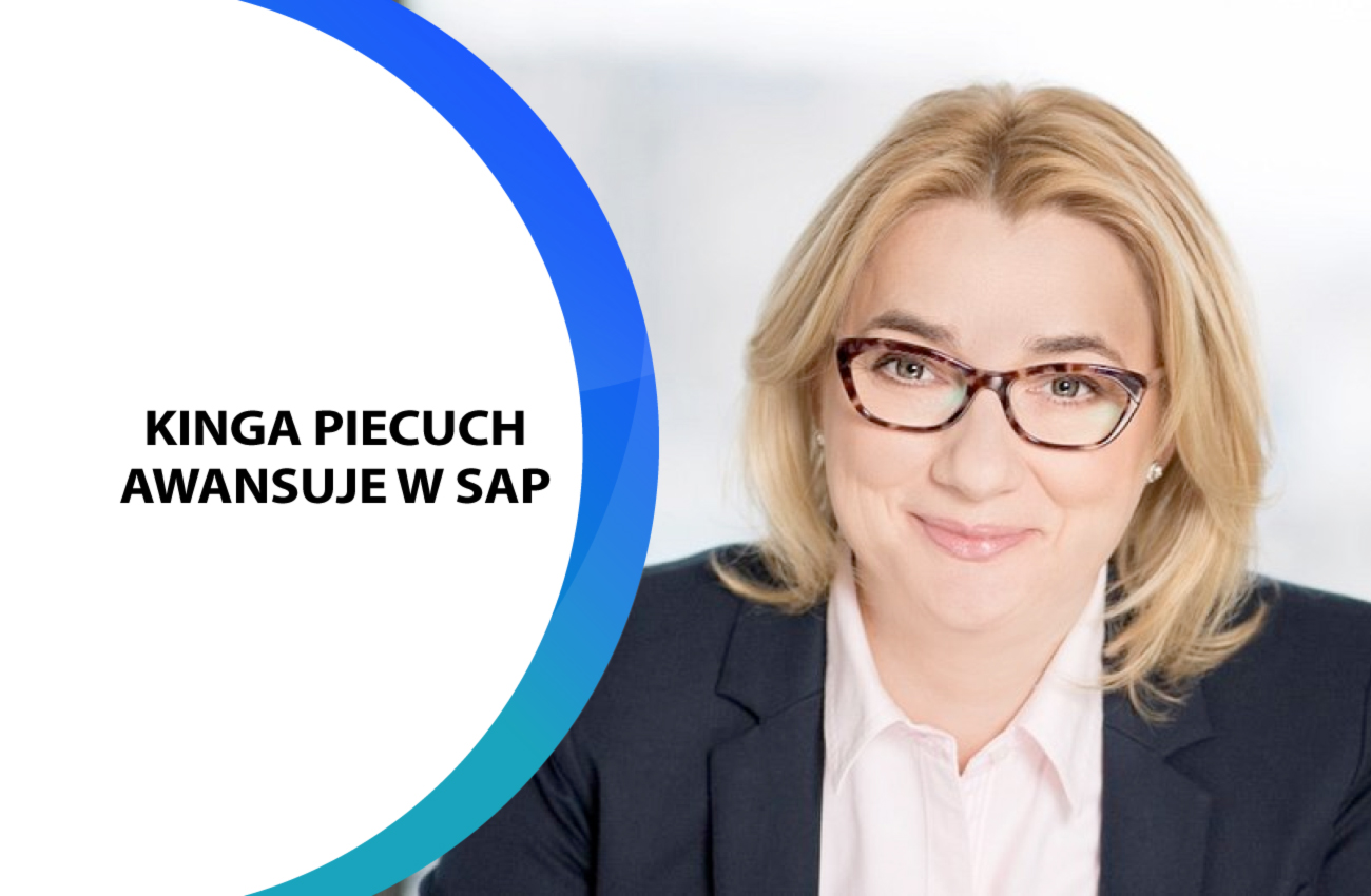 Kinga Piecuch awansuje w europejskich strukturach SAP