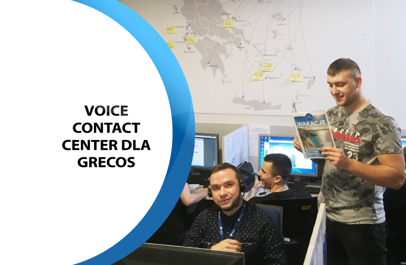 Voice Contact Center wspiera obsługę klientów B2B i B2C Grecos﻿