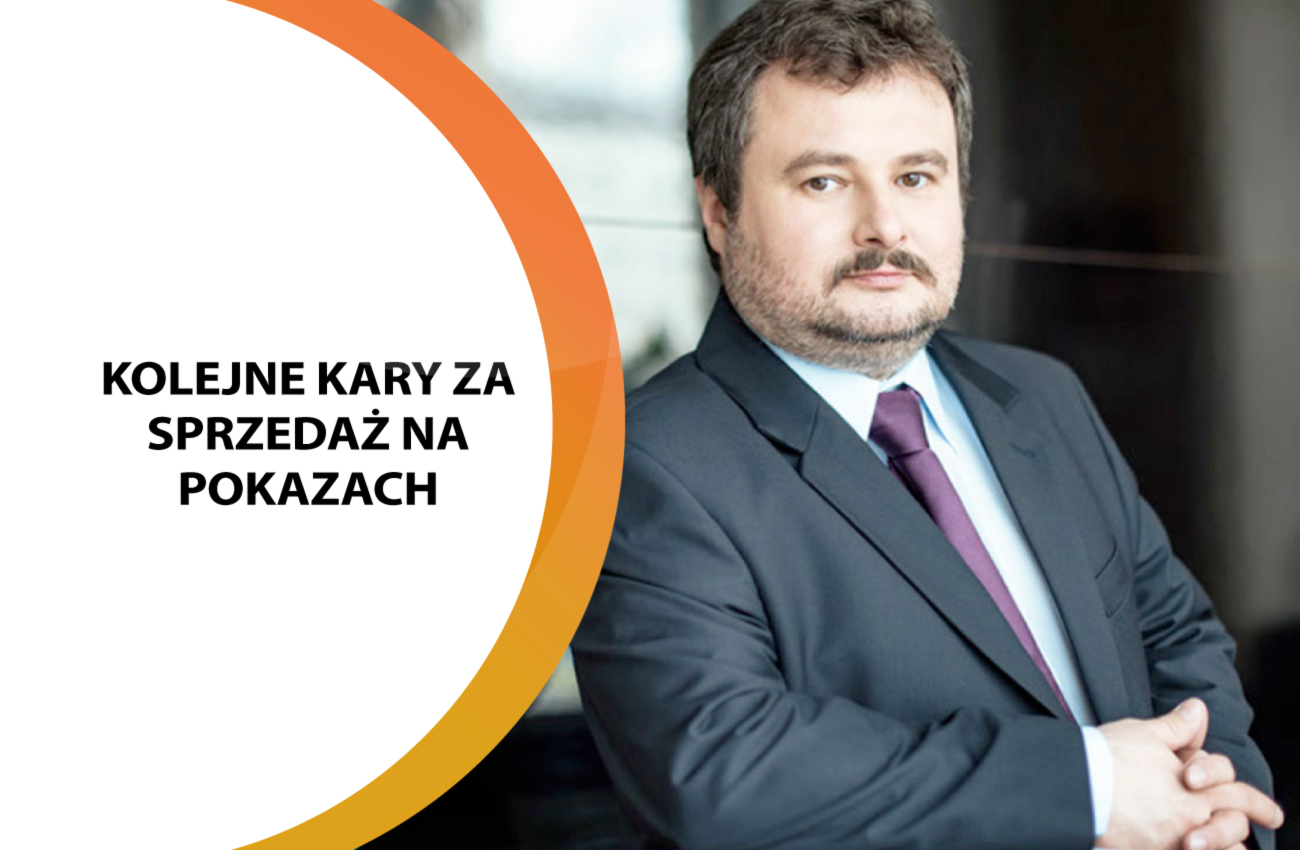 Kolejne kary za sprzedaż na pokazach