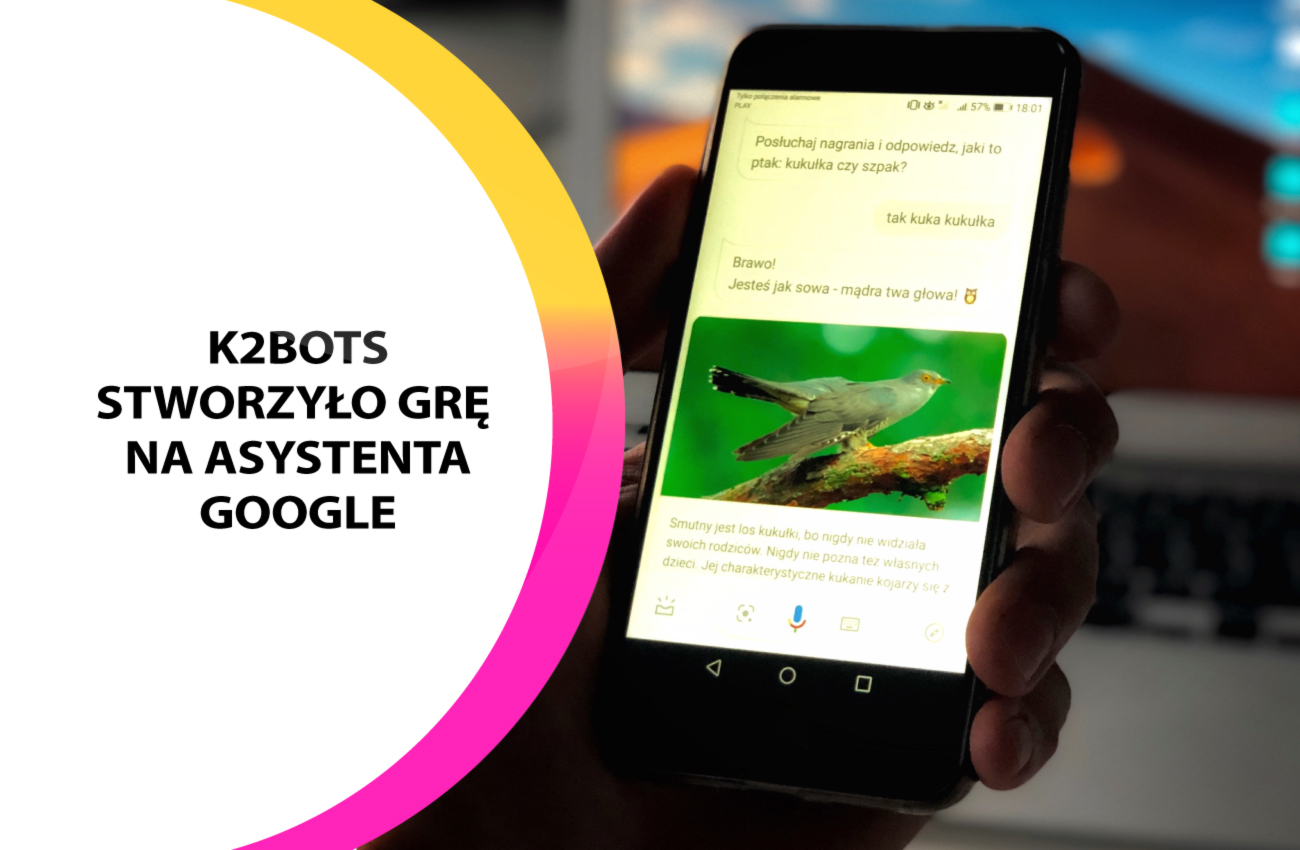 K2Bots (K2) stworzyła grę na Asystenta Google