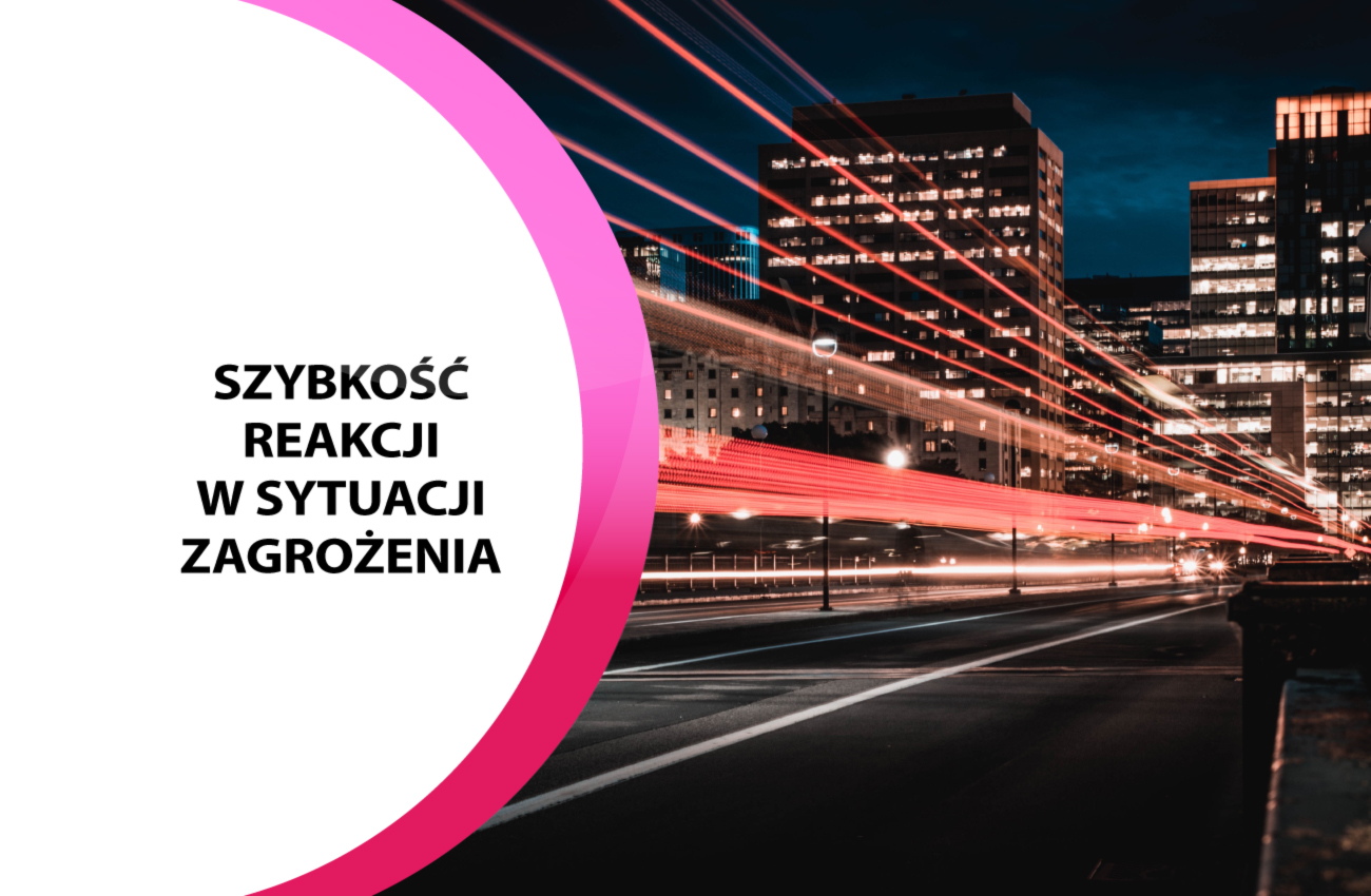 Gdy pojawia się zagrożenie, najważniejsza jest szybkość