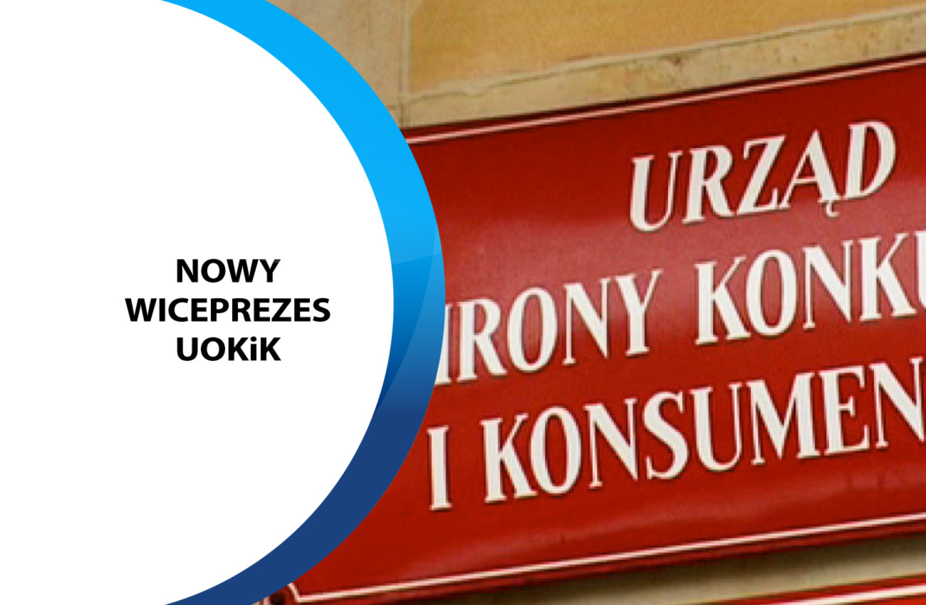 Tomasz Chróstny wiceprezesem UOKIK