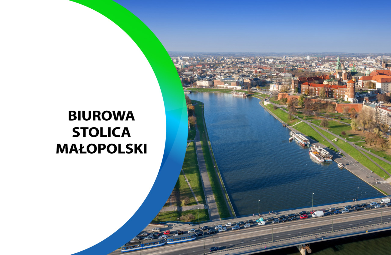 Biurowy Kraków bezkonkurencyjny w regionach