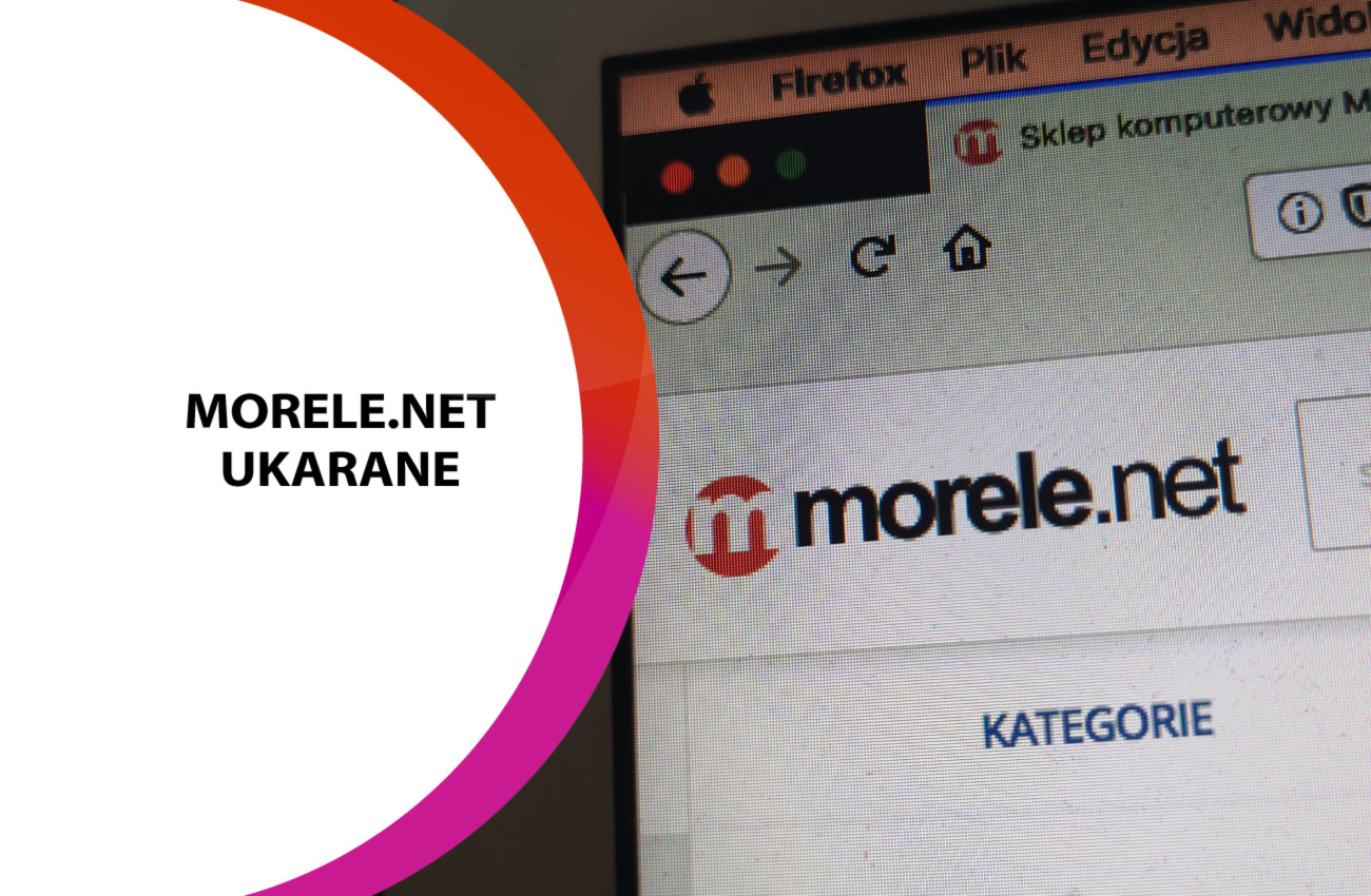 Morele.net z karą 2,8 mln zł