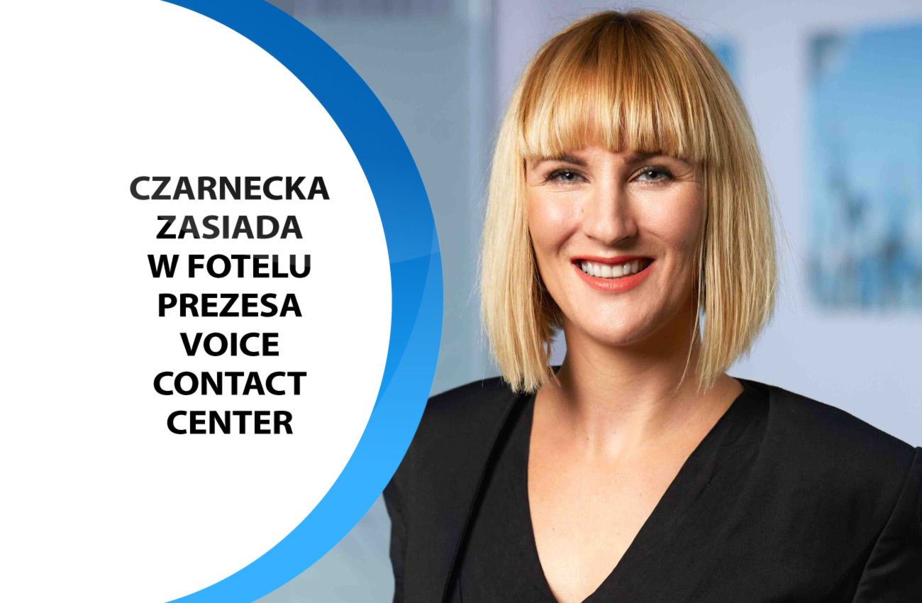 Ewa Czarnecka nowym prezesem Voice Contact Center