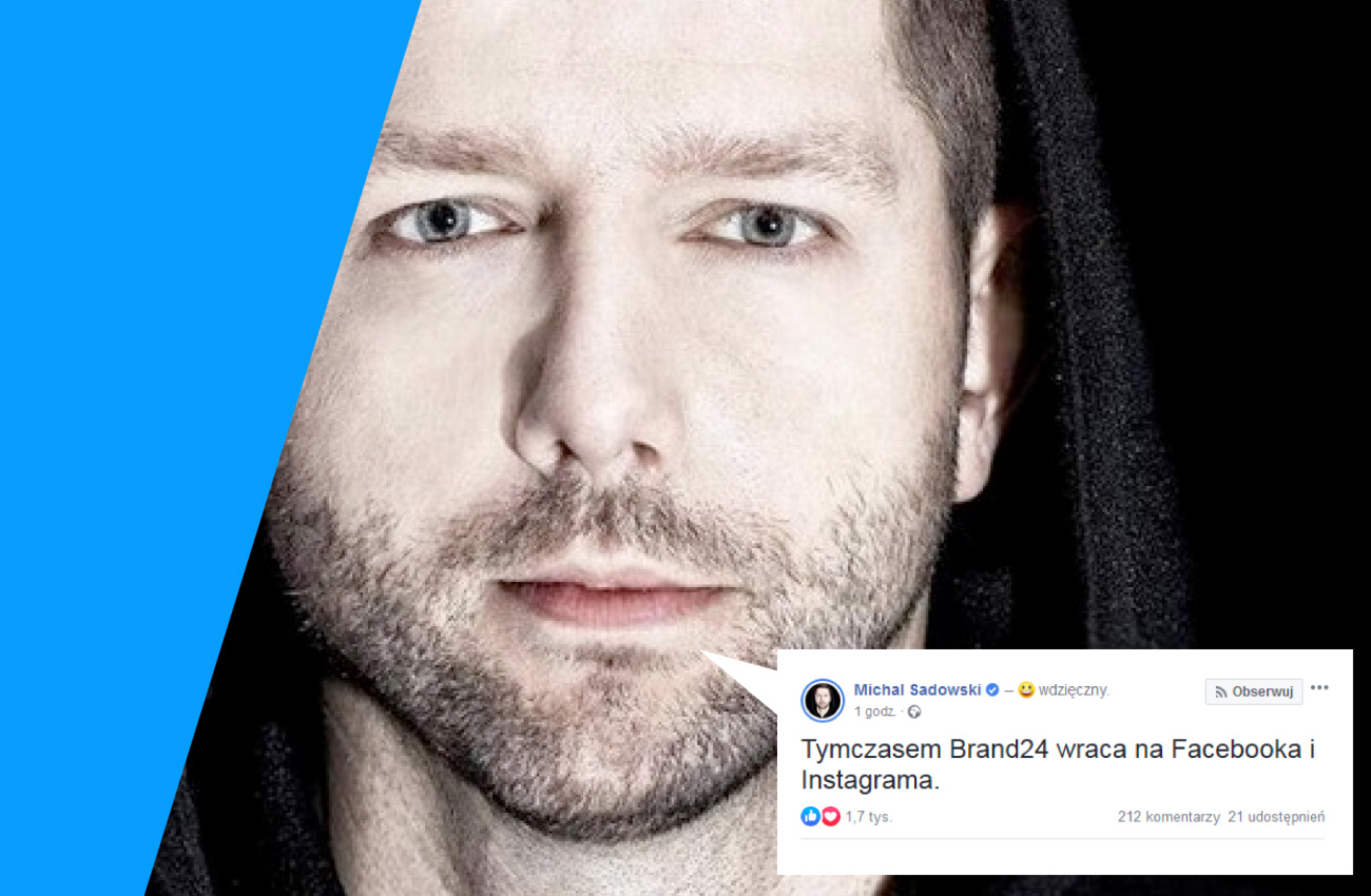 Brand24 wraca na Facebooka i Instagrama