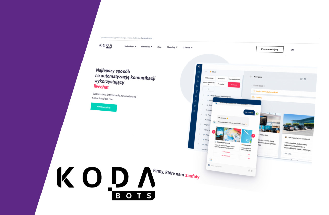 KODA Bots chce podwojenia przychodów w 2020 roku