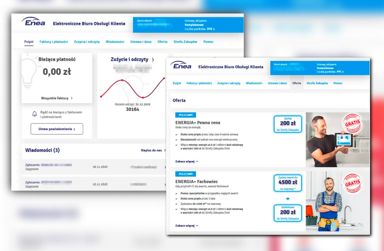 eBOK Enei wg. klientów najwygodniejszą formą kontaktu