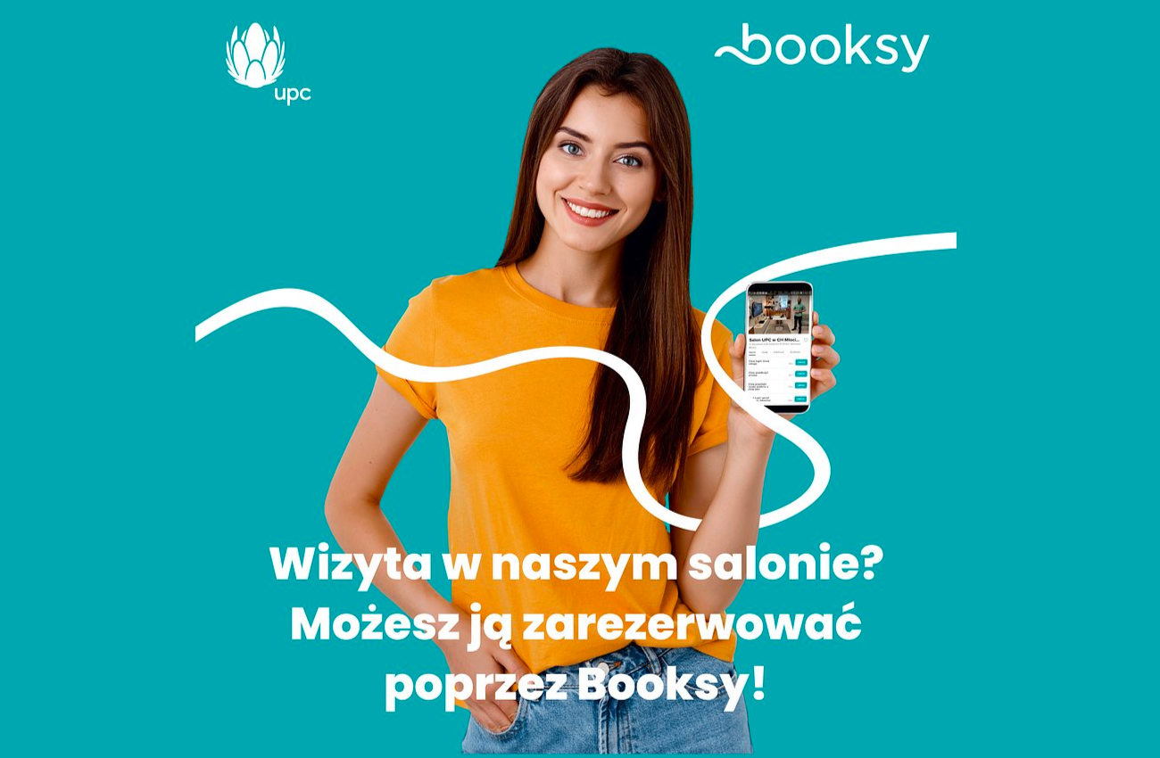 UPC Polska wchodzi na Booksy