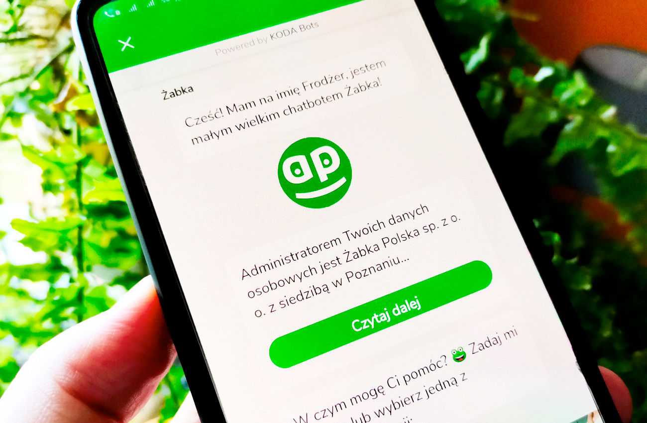 Koda Bots dostarcza bota dla Żabka Polska