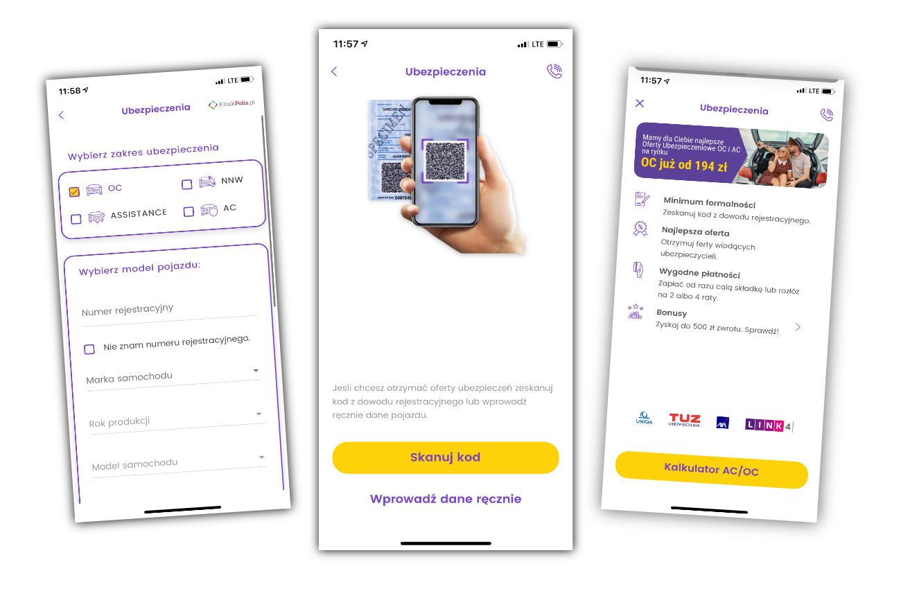 mPay i KioskPolis.pl zaoferują ubezpieczenia komunikacyjne w aplikacji mobilnej