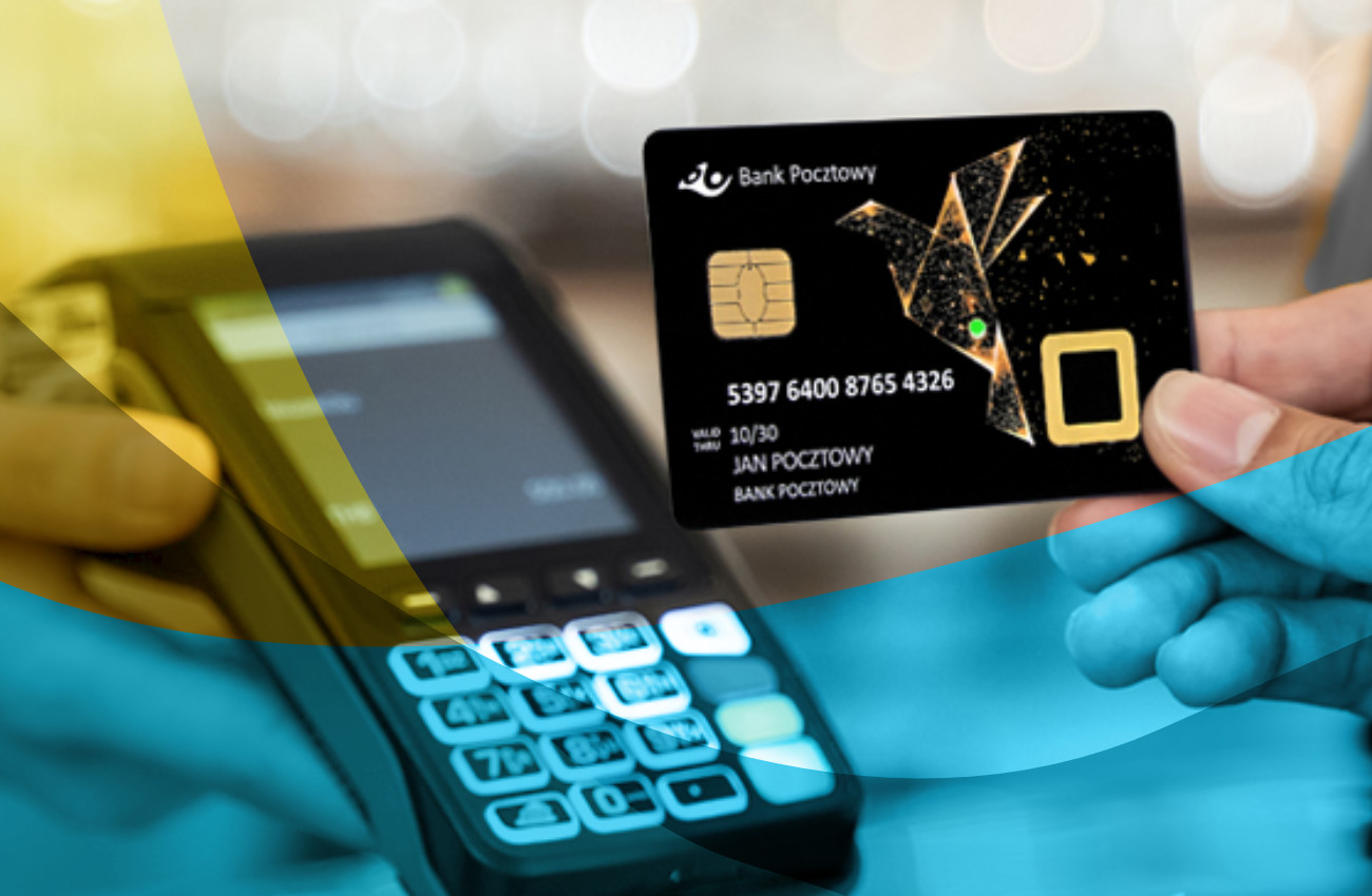 Bank Pocztowy z kartą biometryczną na odcisk palca