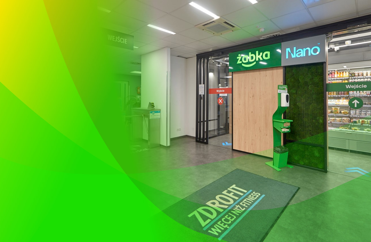 Żabka Nano w klubie fitness?￼