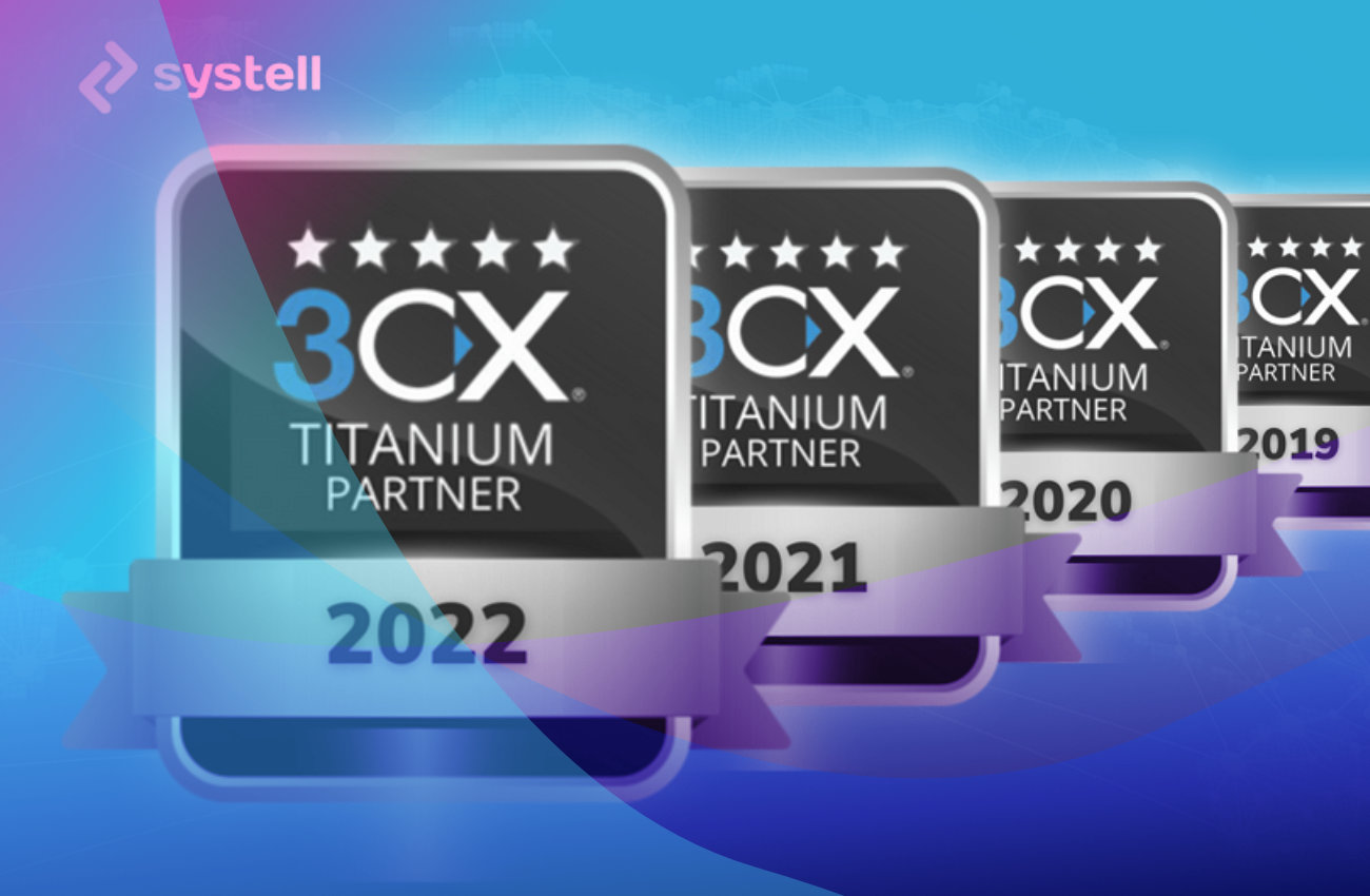 Systell po raz czwarty z tytułem Tytanowego Partnera 3CX
