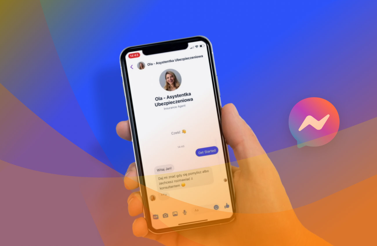 Nowa era zakupu ubezpieczeń: Wirtualna asystentka "Ola" sprzeda Ci polisę przez Messenger!