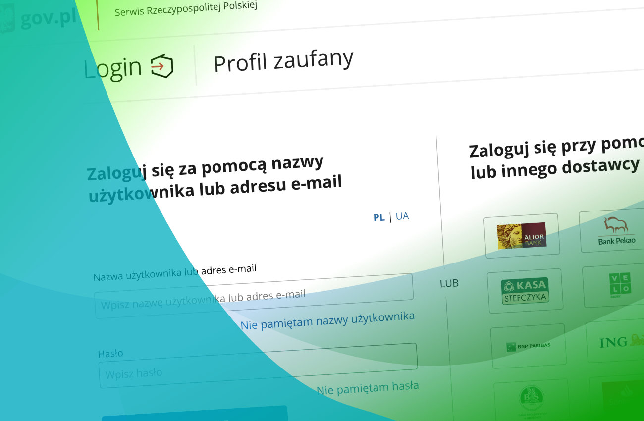 Profil Zaufany z chwilową przerwą w dostępności