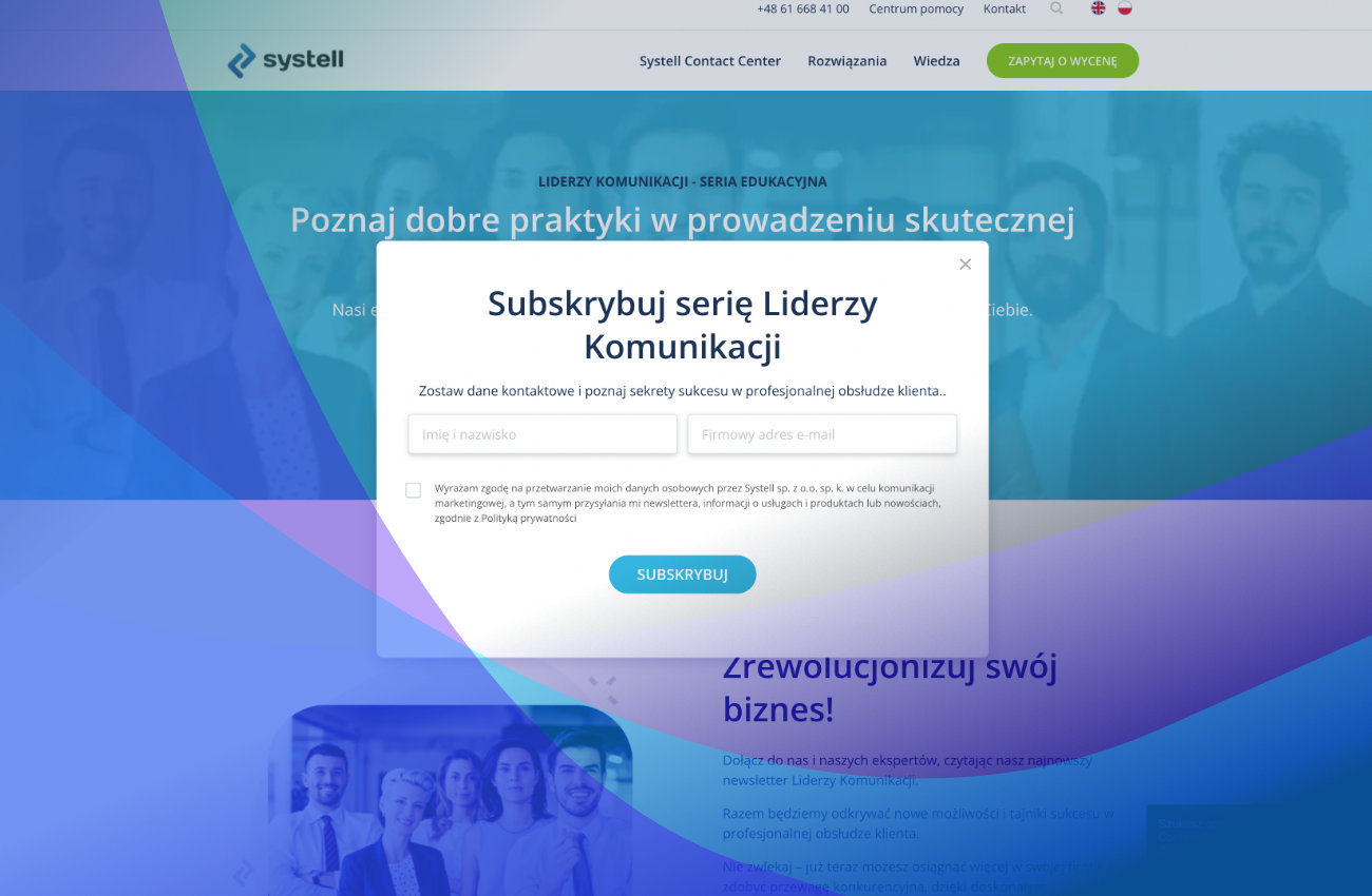 Systell wystartował z kampanią edukacyjną "Liderzy Komunikacji"