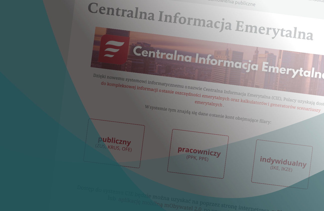 Centralna Informacja Emerytalna – fiasko rządowego projektu
