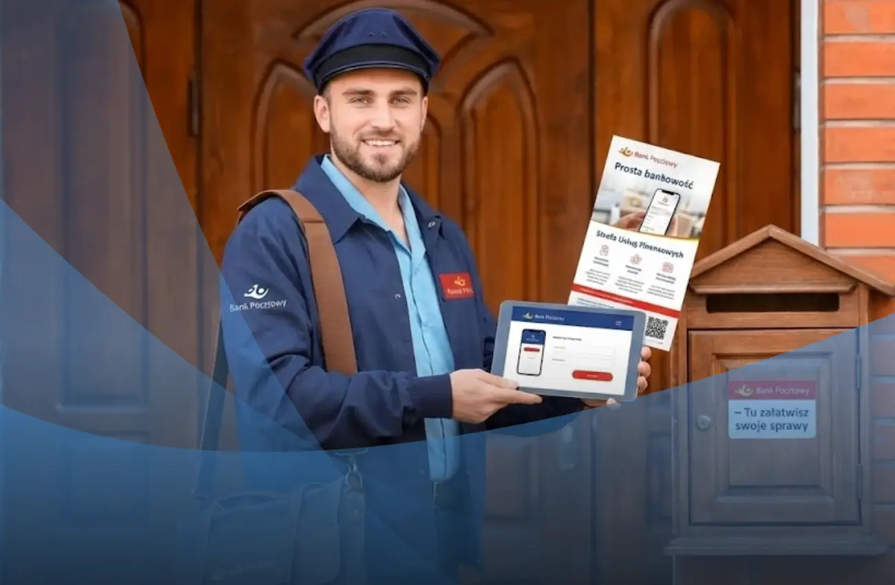 Bank Pocztowy stawia na 4700 punktów obsługi i listonoszy - ambasadorów